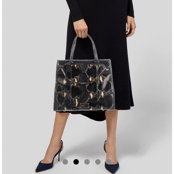 Valentino Animal Print Tote - Picture 4 of 13